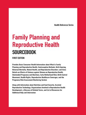 cover image of Family Planning and Reproductive Health SB